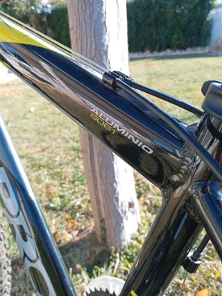 Bicicleta de Montaña 24 Negra y Amarilla