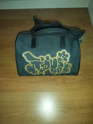 Bolso Tous Denim Azul y Dorado