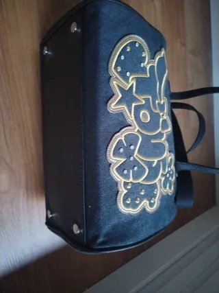 Bolso Tous Denim Azul y Dorado