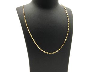 cadena oro 18k 22cm