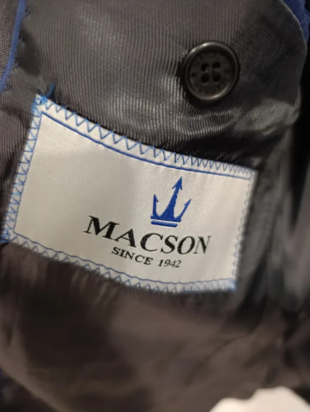 Traje Macson gris hombre