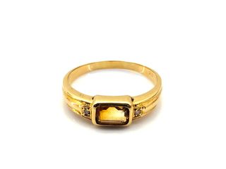 anillo oro 18k