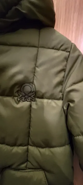 Piumino Benetton Bambino Verde