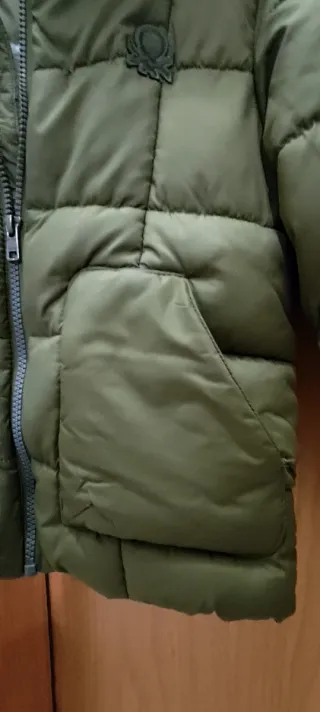 Piumino Benetton Bambino Verde