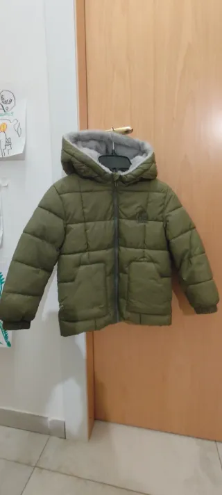 Piumino Benetton Bambino Verde