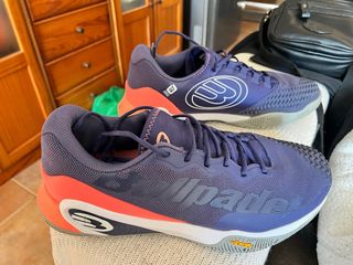 Zapatillas Bullpadel Paquito Navarro Morado/Naranj