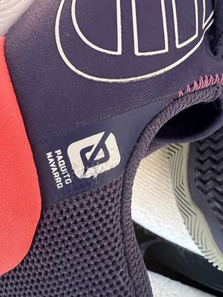 Zapatillas Bullpadel Paquito Navarro Morado/Naranj