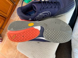 Zapatillas Bullpadel Paquito Navarro Morado/Naranj