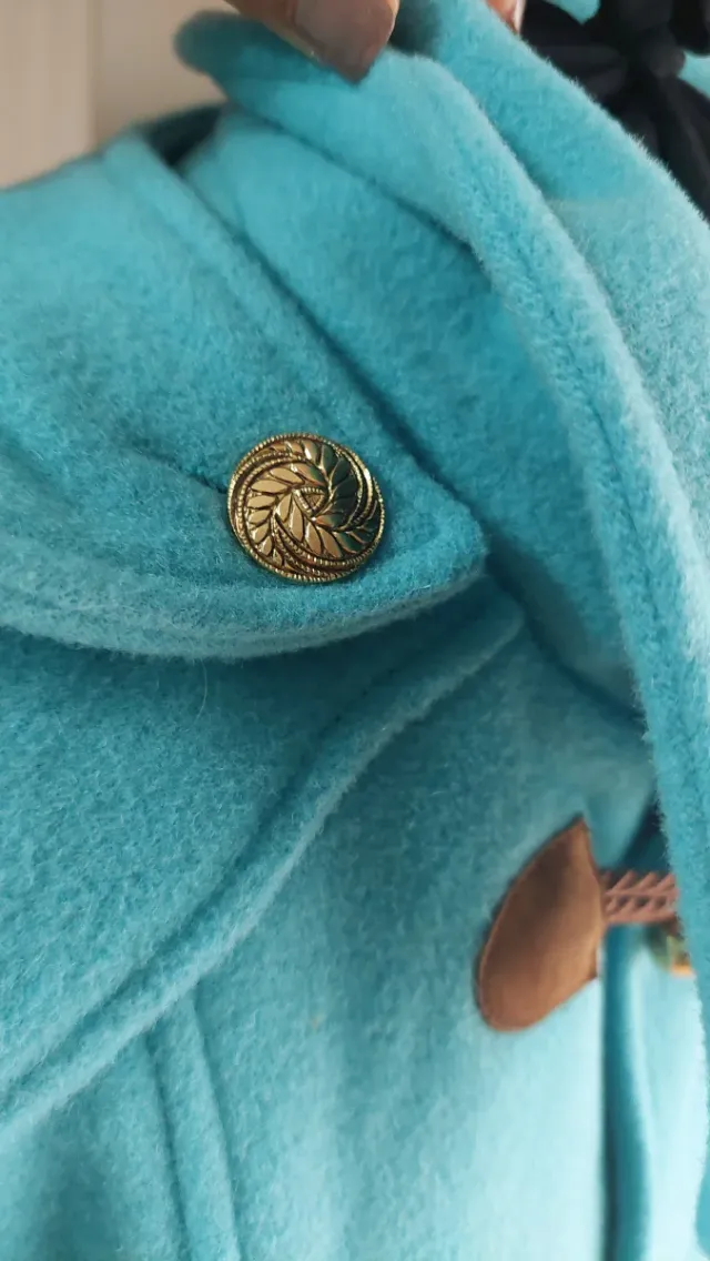 Cappotto donna lana vintage anni '90