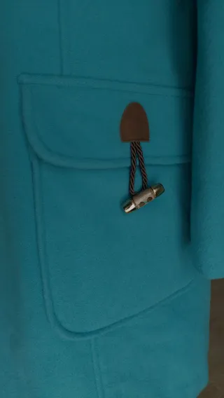 Cappotto donna lana vintage anni '90