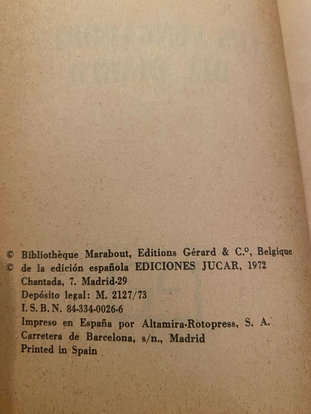 Harry Dickson: Los vengadores del diablo, 1973