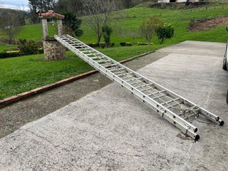Escalera aluminio extensible 12m