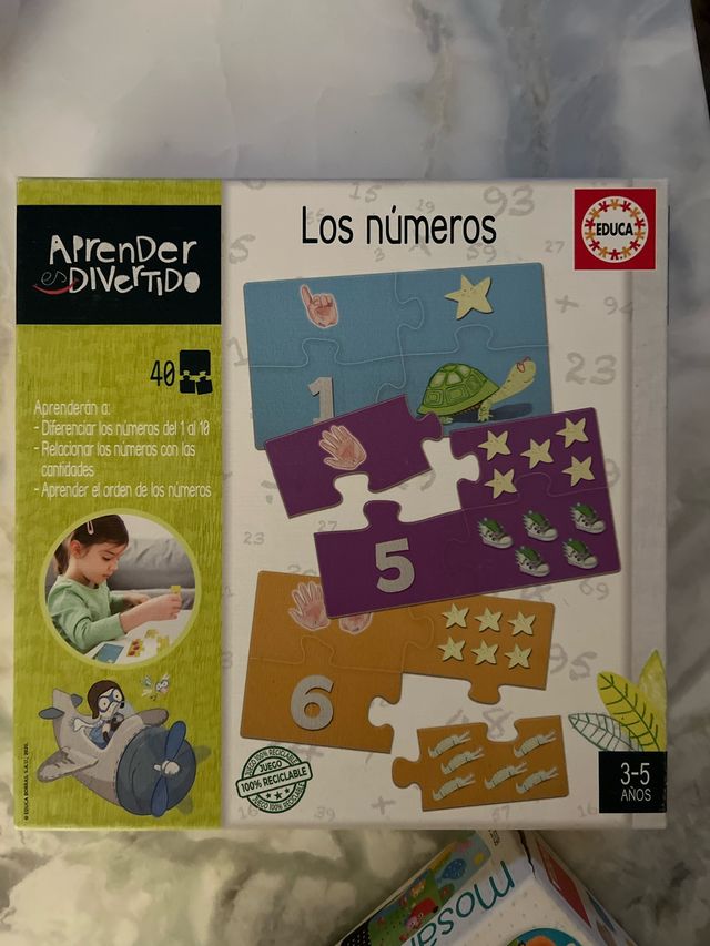 Juego de Puzles EDUCA Los Números