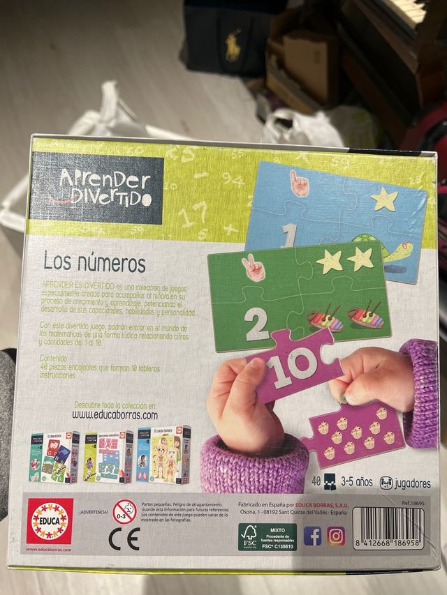 Juego de Puzles EDUCA Los Números
