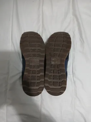 Zapatillas Kangaroos Azul y Marrón