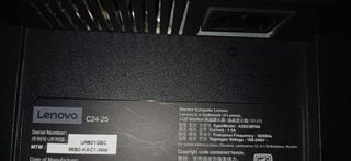 Monitor PC Lenovo C24-25 23.8"