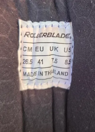 Patines en línea Rollerblade rojos