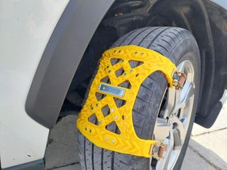 6 piezas cadenas de nieve universales para coche