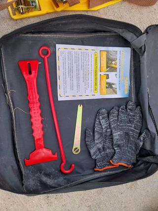 6 piezas cadenas de nieve universales para coche