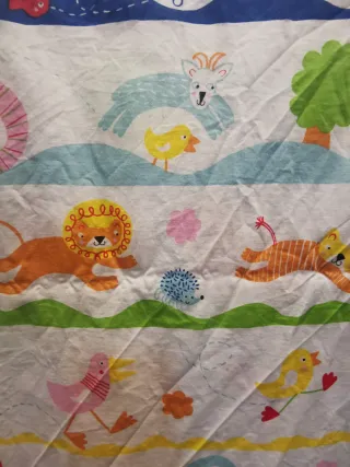 Edredón cuna + funda 100x120 cm