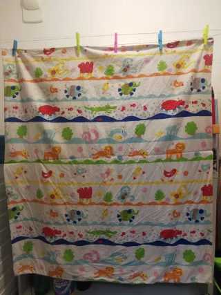 Edredón cuna + funda 100x120 cm