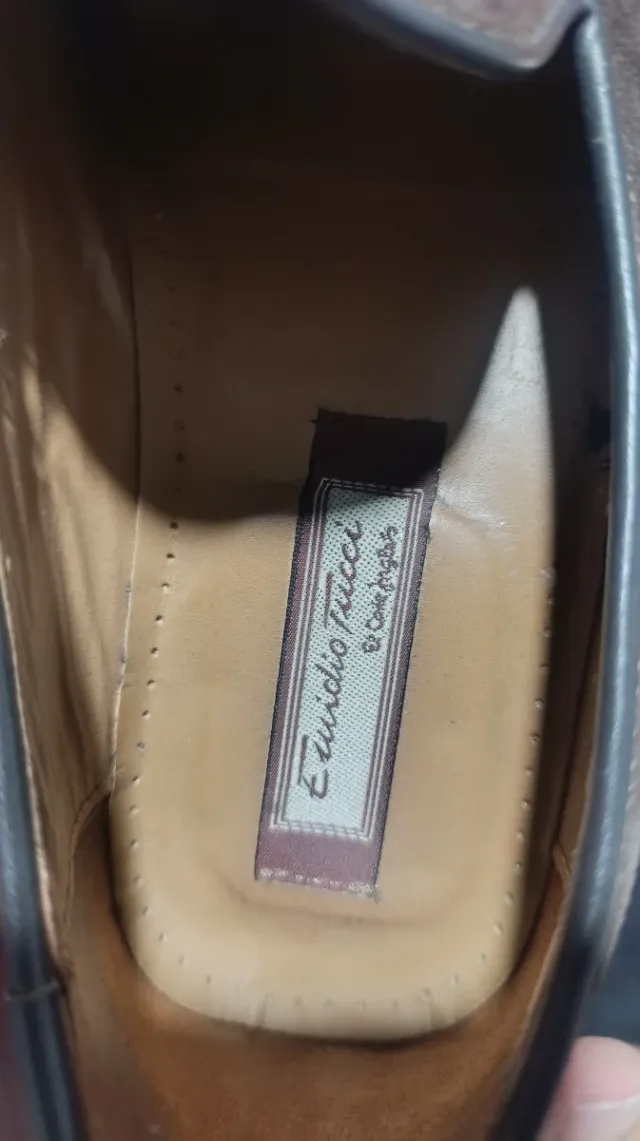Zapatos Emilio Tucci Marrones