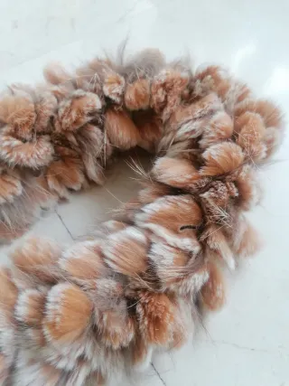 Bufanda suave y cálida de pelo