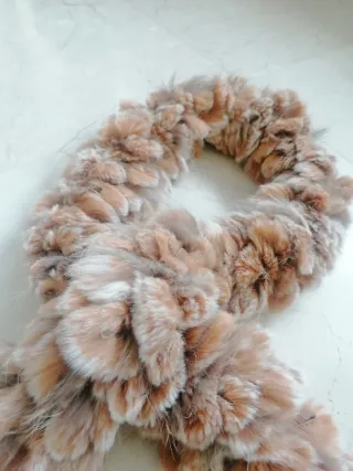 Bufanda suave y cálida de pelo