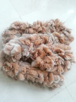 Bufanda suave y cálida de pelo