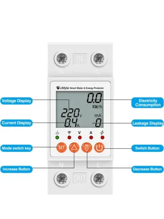 Medidor Eléctrico Inteligente WiFi eMylo