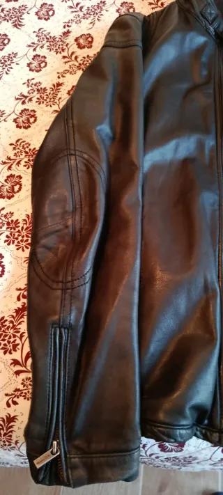 Cazadora Piel Massimo Dutti Talla L