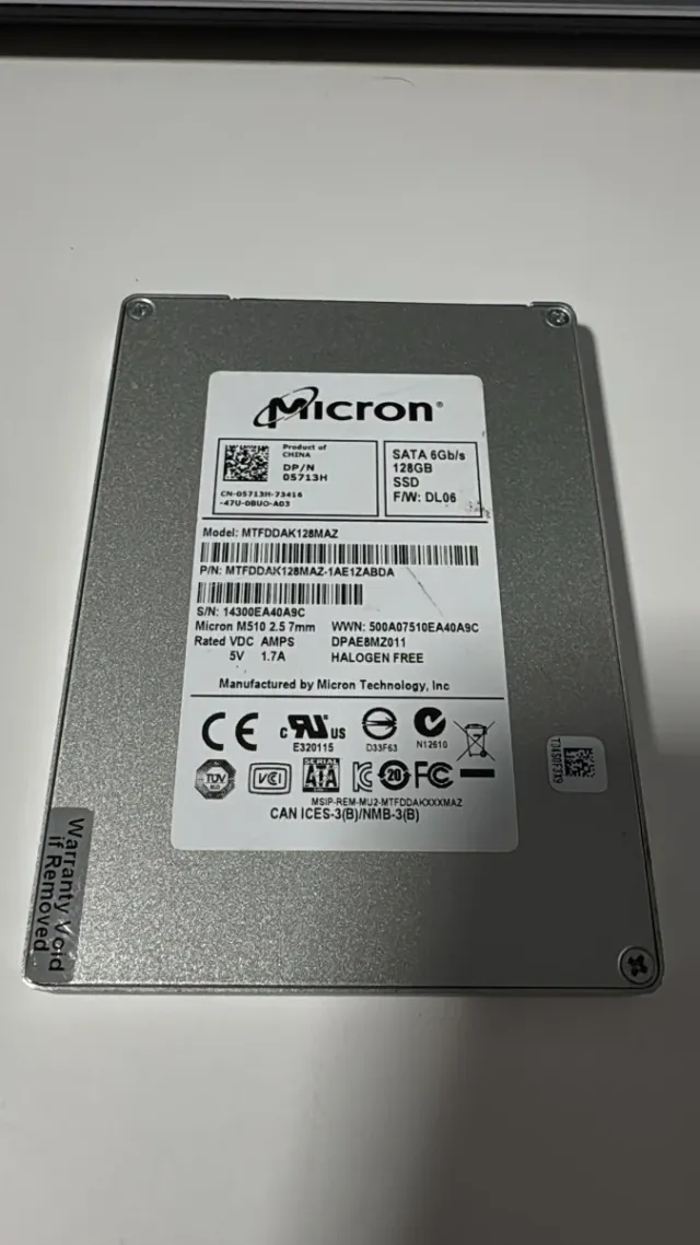 Disco SSD 128 GB sata.