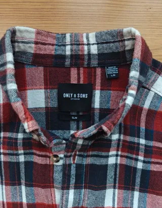 Camisa cuadros Only & Sons