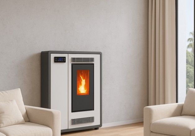 Estufa Pellets Pasillo 8 Canalizada Plus 8kW