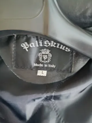 Chaqueta de Piel Negra Caballero diseño italiano