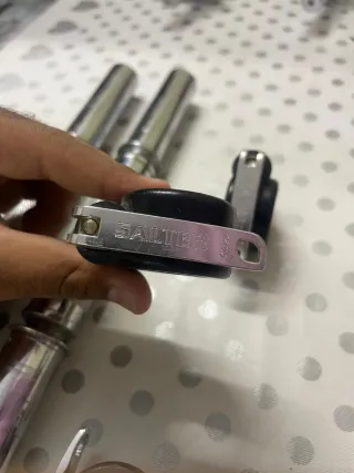 2 Barras de pesas Salter