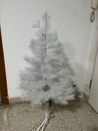 Árbol Navideño Blanco Pequeño