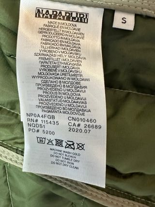 Chaleco Napapijri Talla S