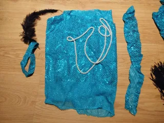 Disfraz Charleston Talla S.Hecho a mano