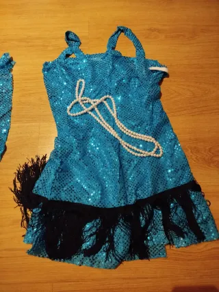 Disfraz Charleston Talla S.Hecho a mano