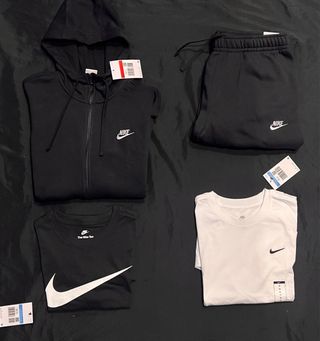 Conjunto Nike: Chándal + Camiseta Negra