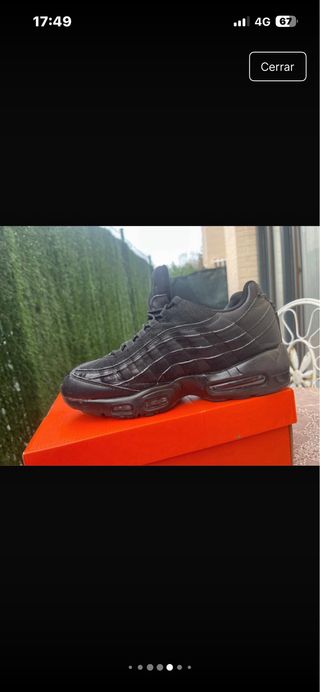 Nike Air Max 95 Negras