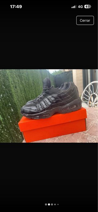 Nike Air Max 95 Negras