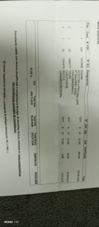 Patinete Xiaomi Scooter 4 PRO