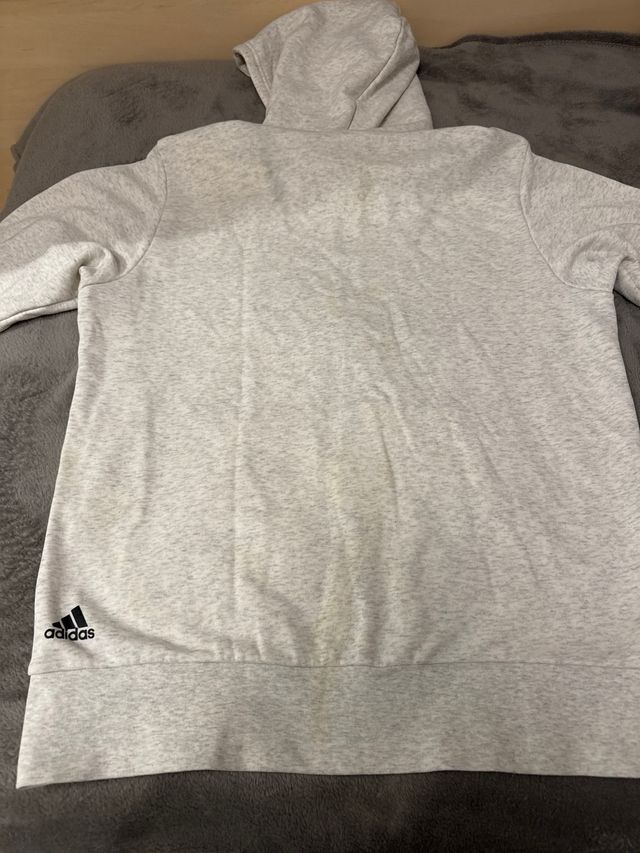 Chaqueta Adidas con capucha y cremallera Talla L