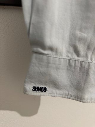 Camicia Uomo Sun 68 Celeste Cotone M