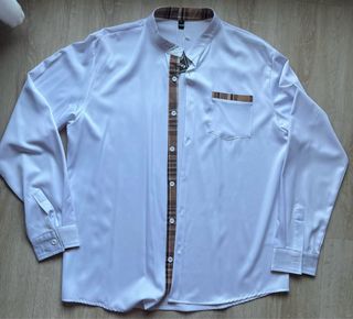 Camisa de hombre con cuadros