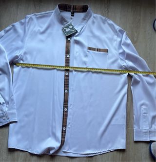 Camisa de hombre con cuadros