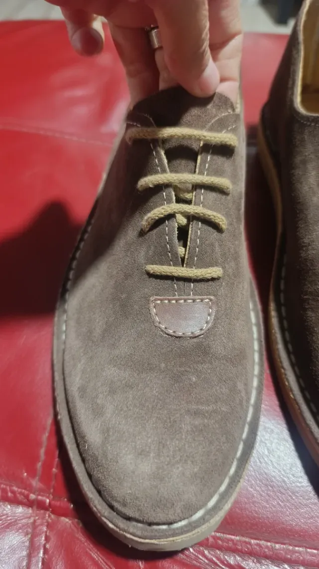 Zapatos de vestir de ante