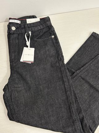 Vaqueros Tommy Hilfiger negros mujer